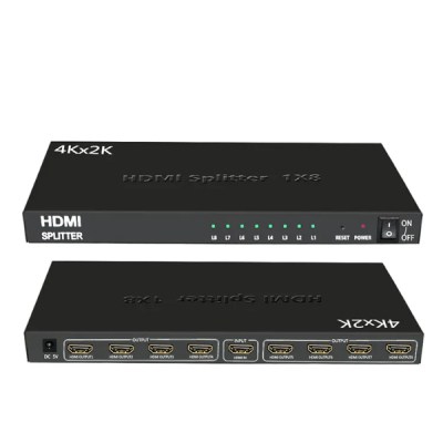 SPLITTER HDMI 4K 1X8 RS-SHD1X8-1